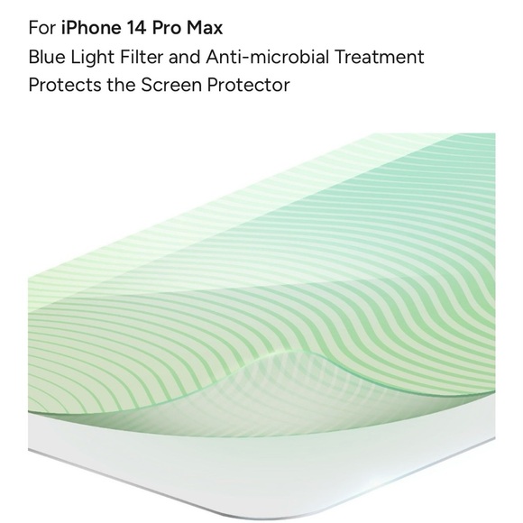 ZAGG iPhone 14 Pro Max (glass elite vision guard screen protector) NWT - Picture 9 of 13